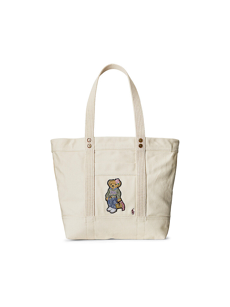 POLO RALPH LAUREN Tasche - Shopper weiß